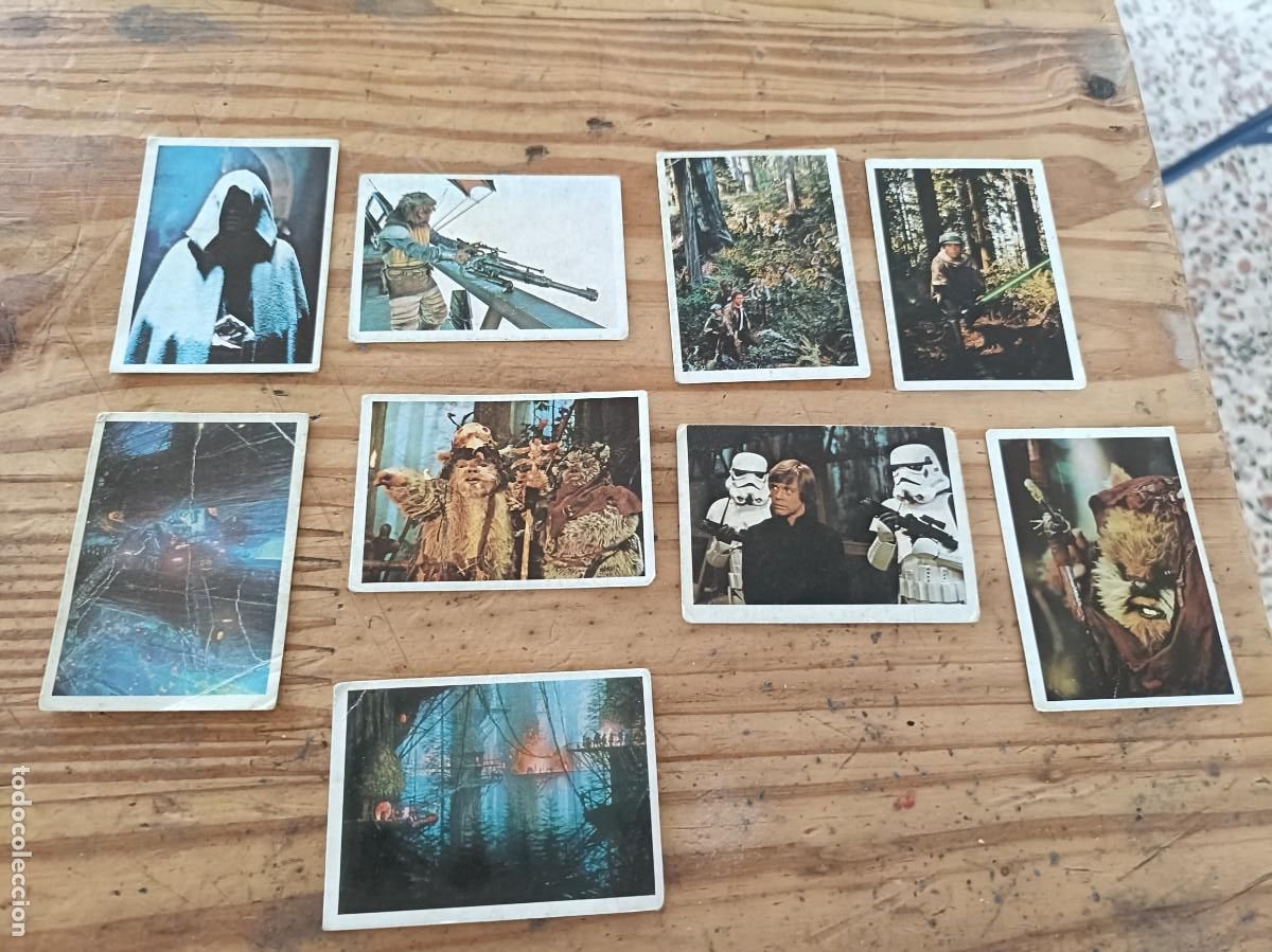 Sammeln alte Sammelbilder: LOTE CROMOS EL RETORNO DEL JEDI.