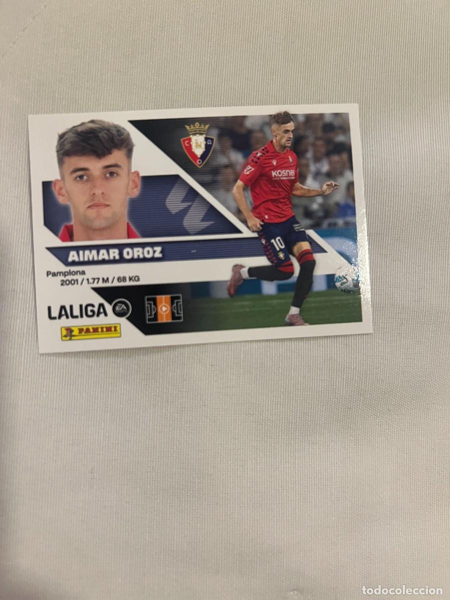 Coleccionismo cromos antiguos: 15 AIMAR OROZ OSASUNA EDICIONES ESTE 26 27 2026 2027