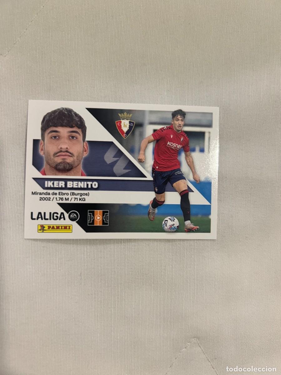 Coleccionismo cromos antiguos: 16 IKER BENITO OSASUNA EDICIONES ESTE 26 27 2026 2027