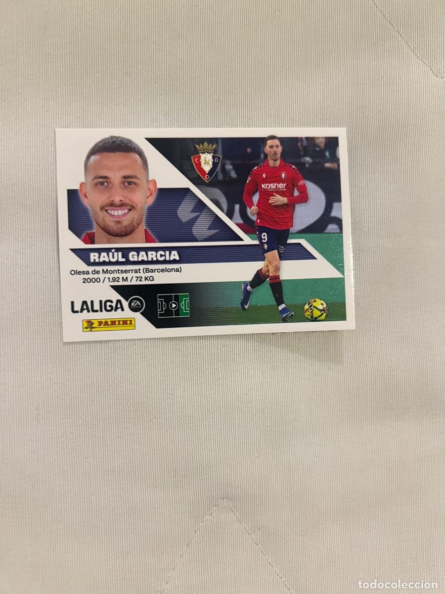 Coleccionismo cromos antiguos: 18 RA&Uacute;L GARC&Iacute;A OSASUNA EDICIONES ESTE 26 27 2026 2027