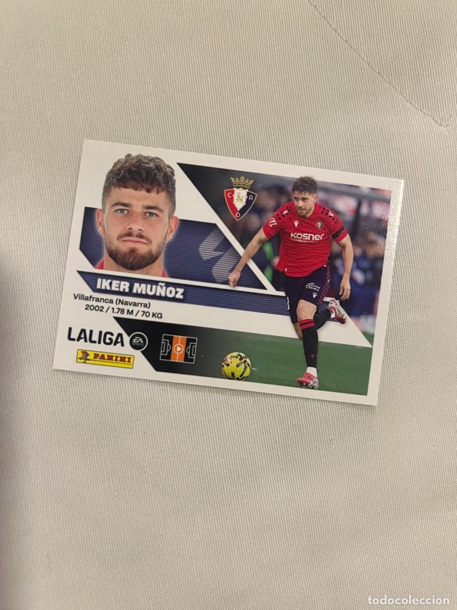 Coleccionismo cromos antiguos: 13 B IKER MU&Ntilde;OZ OSASUNA EDICIONES ESTE 26 27 2026 2027