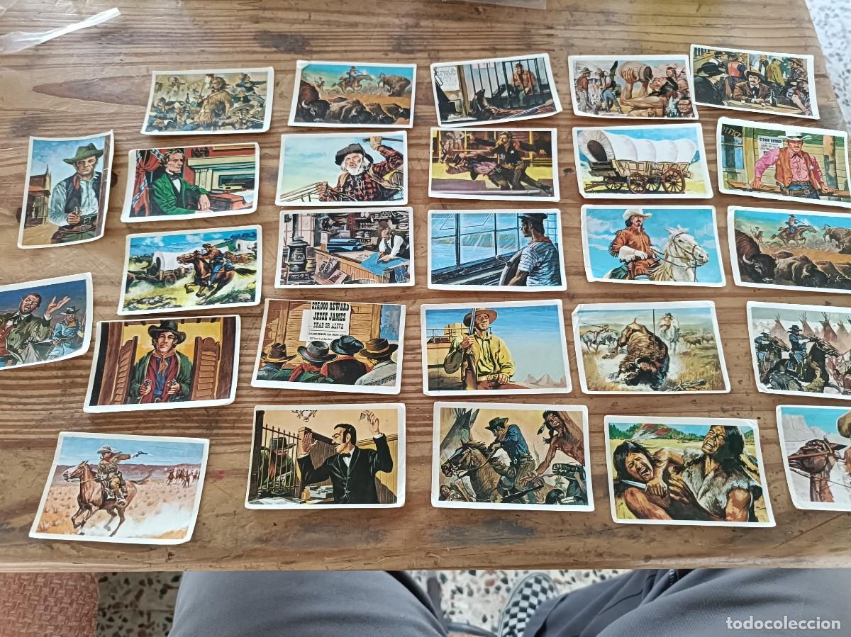 Coleccionismo cromos antiguos: LOTE CROMOS RUMBO AL OESTE - Foto 1