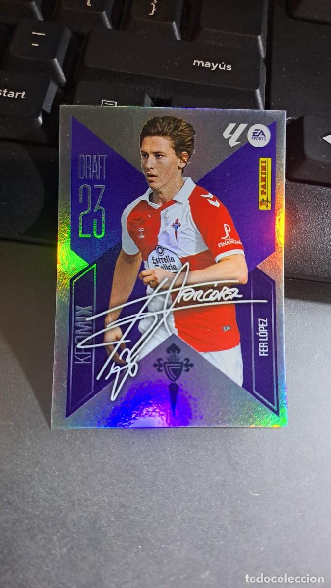 Coleccionismo cromos antiguos: CROMO FER LOPEZ K7 DRAFT 23 KROMIX K7 CELTA DE VIGO LIGA 2026 2027 26 27 ESTE PANINI NUNCA PEGADO