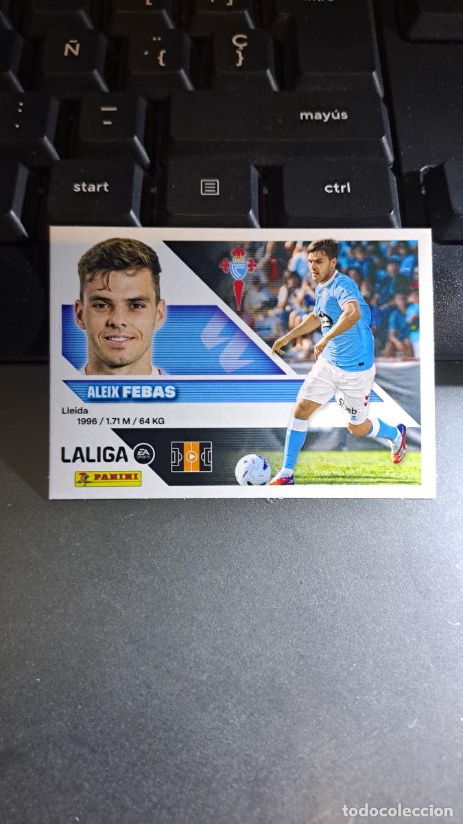 Coleccionismo cromos antiguos: CROMO FEBAS 10 FICHAJE 10 ULTIMOS FICHAJES 10 CELTA DE VIGO LIGA 2026 2027 26 27 ESTE PANINI NUNCA P