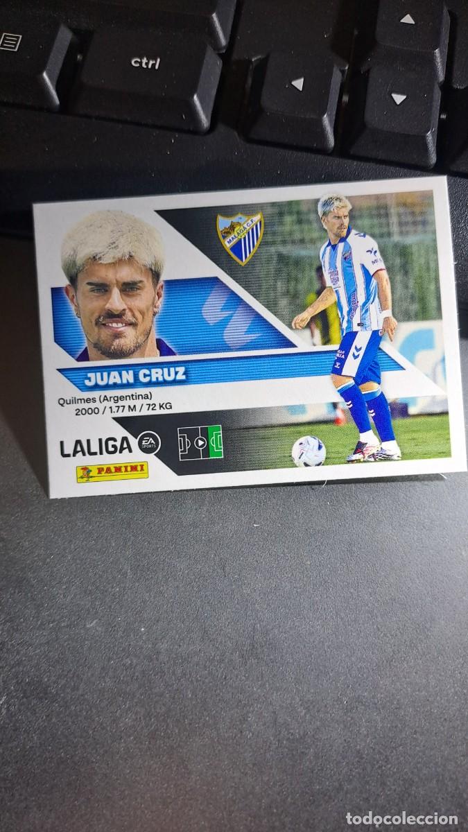 Coleccionismo cromos antiguos: CROMO JUAN CRUZ FICHAJE 11 ULTIMOS FICHAJES 11 MALAGA LIGA 2026 2027 26 27 ESTE PANINI NUNCA PEGADO