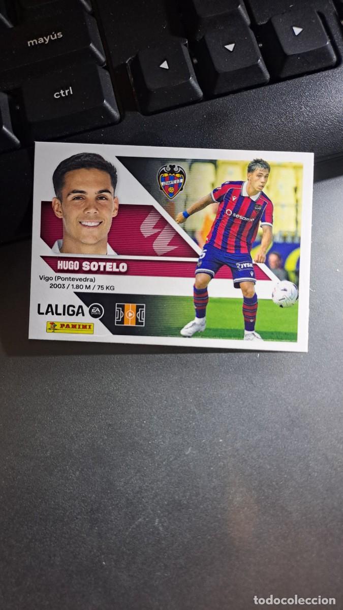 Coleccionismo cromos antiguos: CROMO SOTELO FICHAJE 13 ULTIMOS FICHAJES 13 LEVANTE LIGA 2026 2027 26 27 ESTE PANINI NUNCA PEGADO