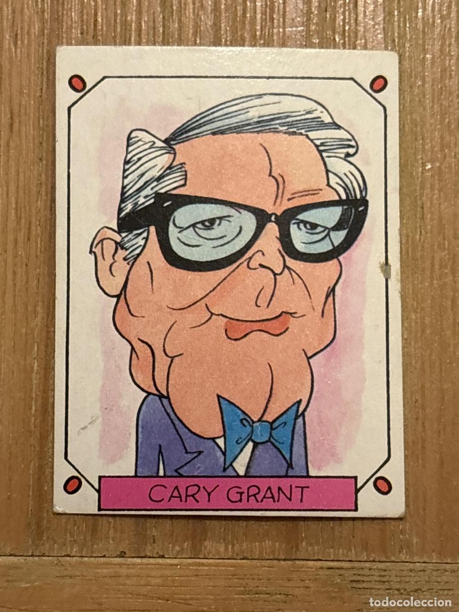 Coleccionismo cromos antiguos: 37. CROMO SIN PEGAR CARICATURAS 22 N 135 GARY GRANT