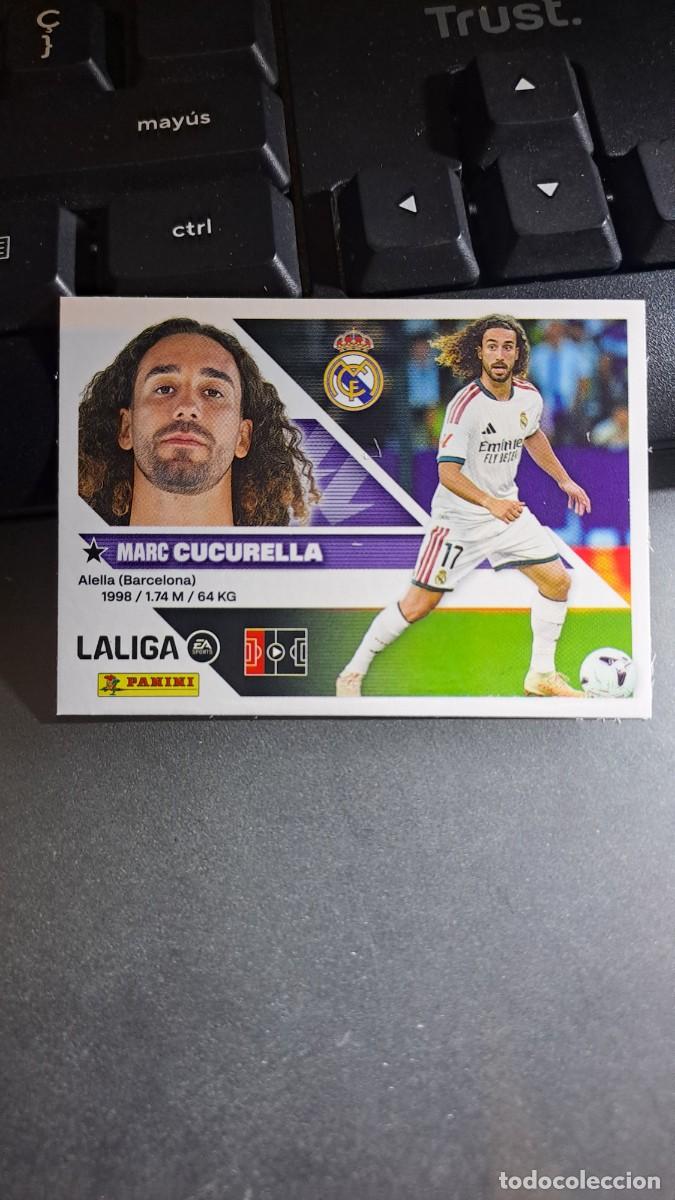 Coleccionismo cromos antiguos: CROMO CUCURELLA FICHAJE 29 ULTIMOS FICHAJES 29 REAL MADRID LIGA 2026 2027 26 27 ESTE PANINI NUNCA PE