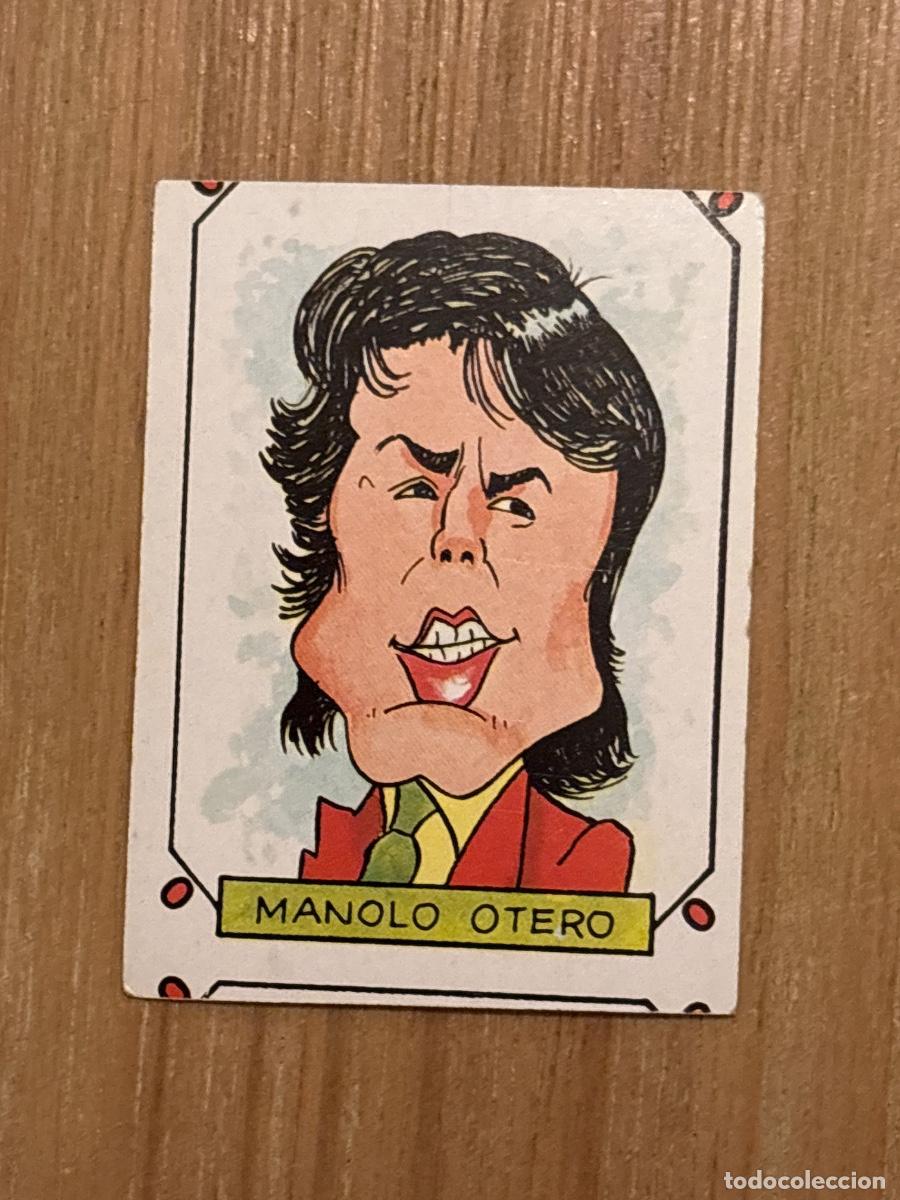 Coleccionismo cromos antiguos: 37. CROMO SIN PEGAR CARICATURAS 22 N 101 MANOLO OTERO