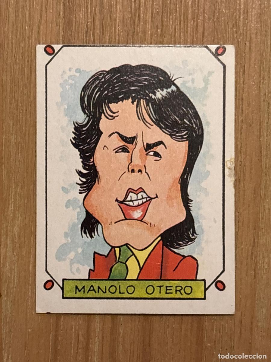 Coleccionismo cromos antiguos: 37. CROMO SIN PEGAR CARICATURAS 22 N 101 MANOLO OTERO