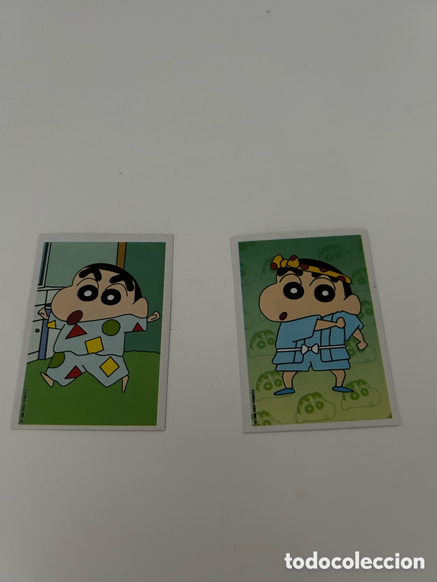 Coleccionismo cromos antiguos: Cromete Cromete Shin Chan 166 y 175