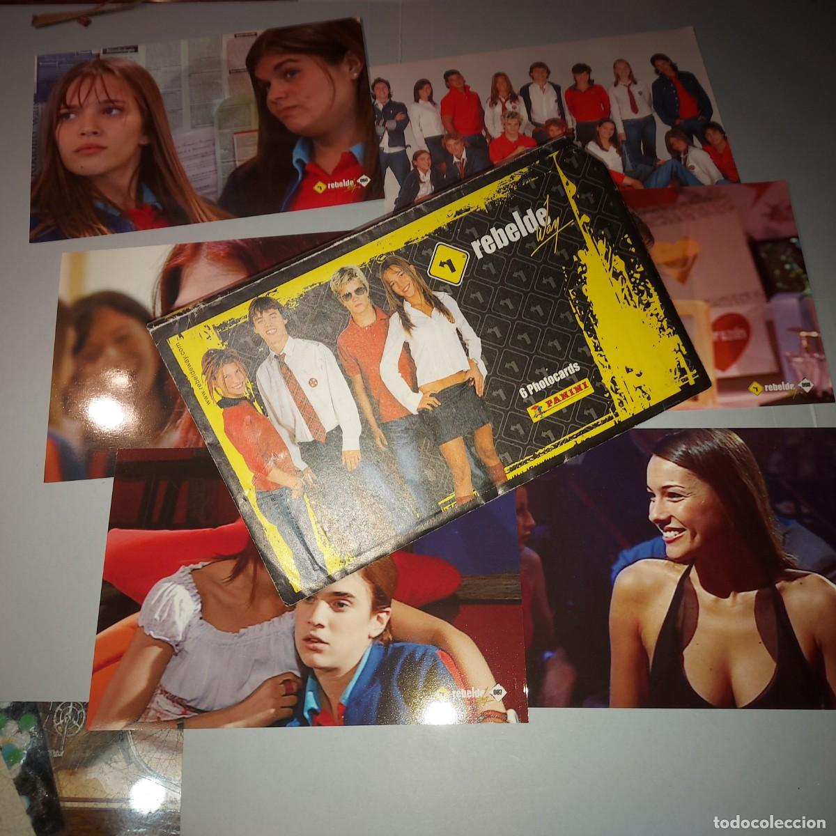 Coleccionismo cromos antiguos: SOBRE DE PHOTOCARDS DE REBELDE WAY DE PANINI