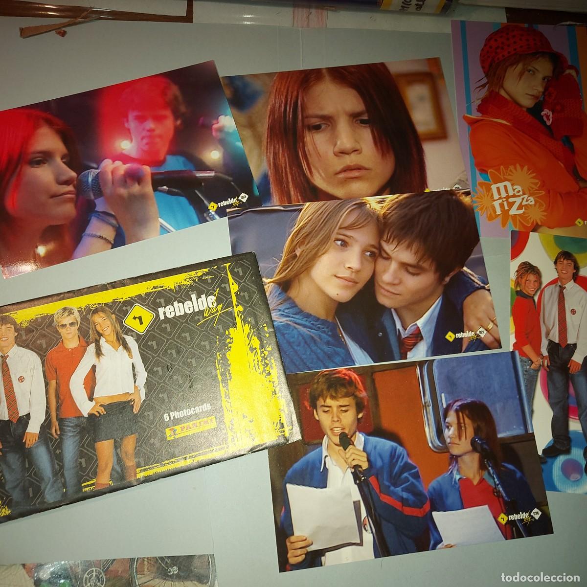 Coleccionismo cromos antiguos: SOBRE DE PHOTOCARDS DE REBELDE WAY DE PANINI