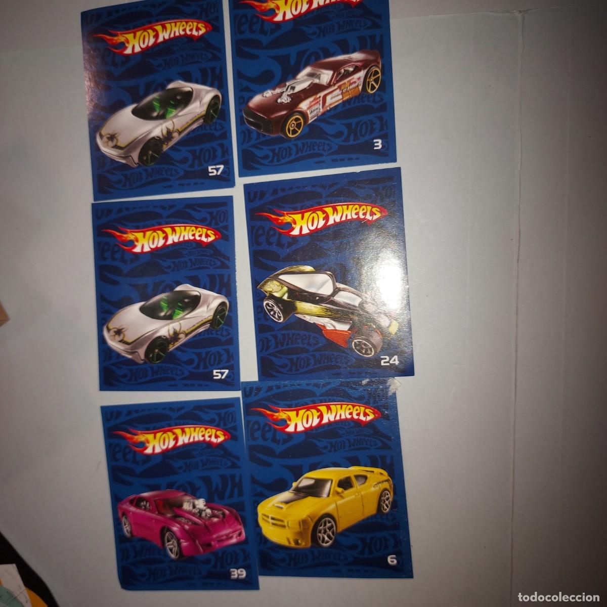 Coleccionismo cromos antiguos: HOT WHEELS, CROMOS COCHES