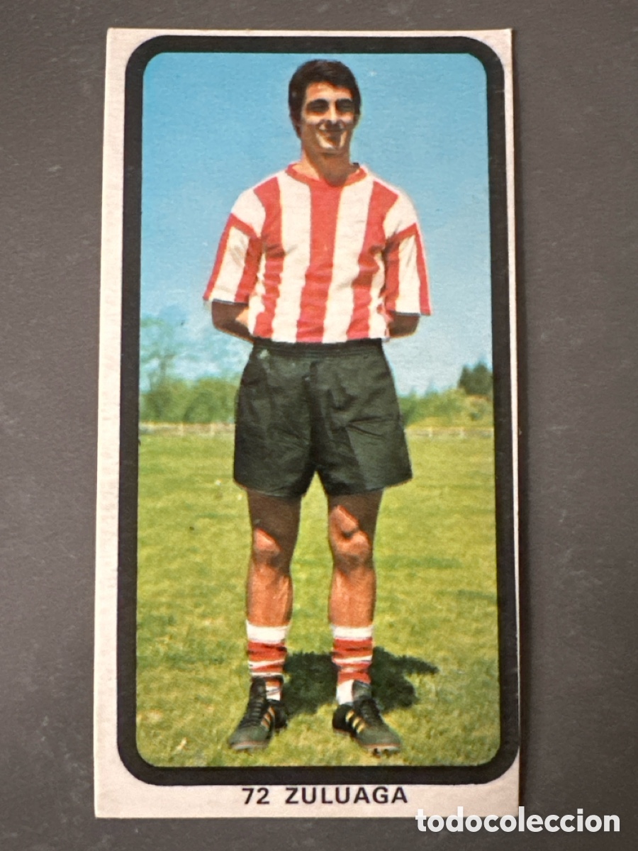 Coleccionismo cromos antiguos: CROMO LIGA 74 75 RUIZ ROMERO ZULUAGA ATH BILBAO. DESPEGADO