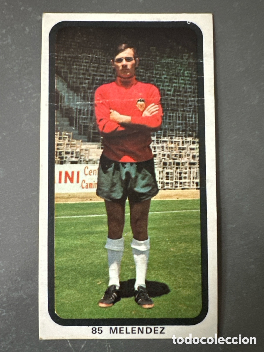 Coleccionismo cromos antiguos: CROMO LIGA 74 75 RUIZ ROMERO MEL&Eacute;NDEZ VALENCIA. DESPEGADO