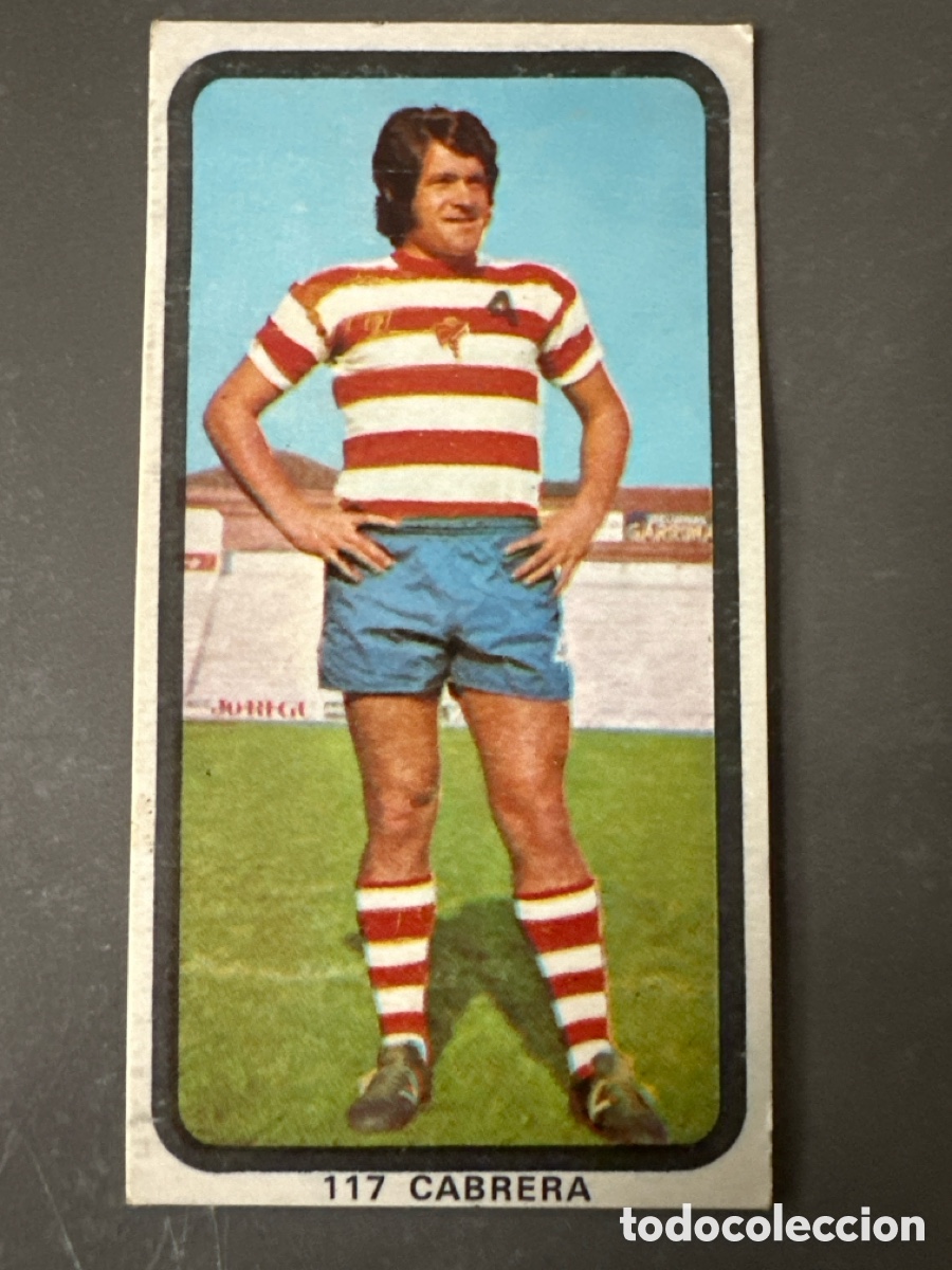 Coleccionismo cromos antiguos: CROMO LIGA 74 75 RUIZ ROMERO CABRERA GRANADA. DESPEGADO