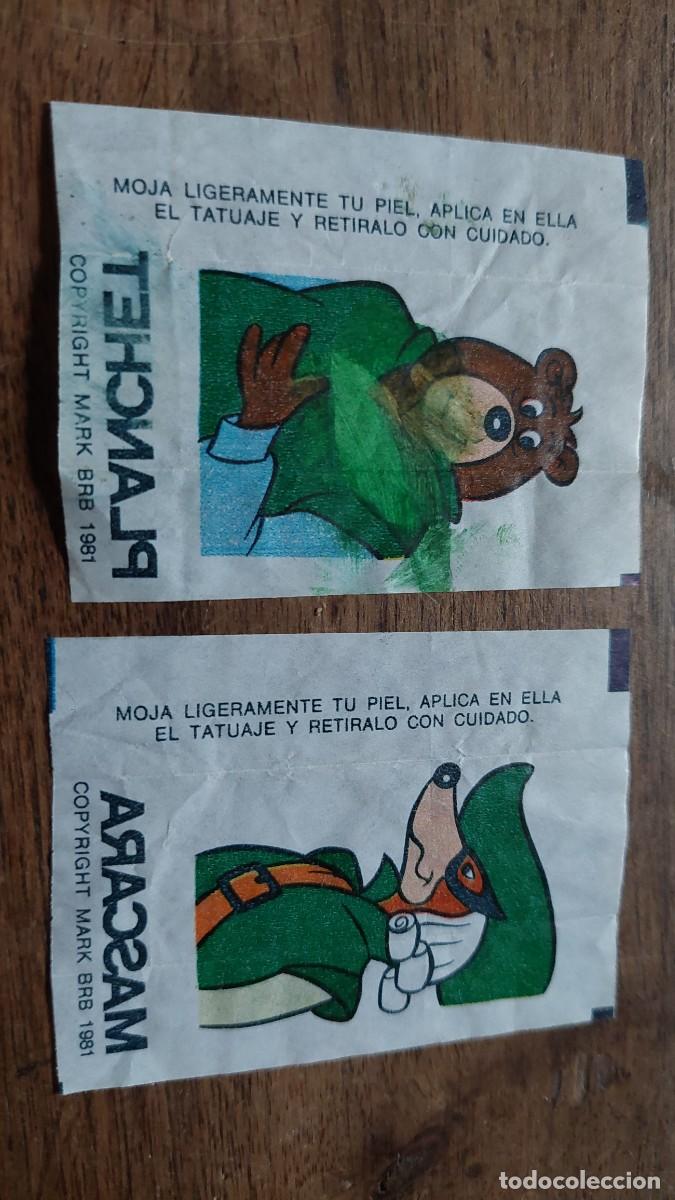 Coleccionismo cromos antiguos: 2 cronos chicle Dartacan