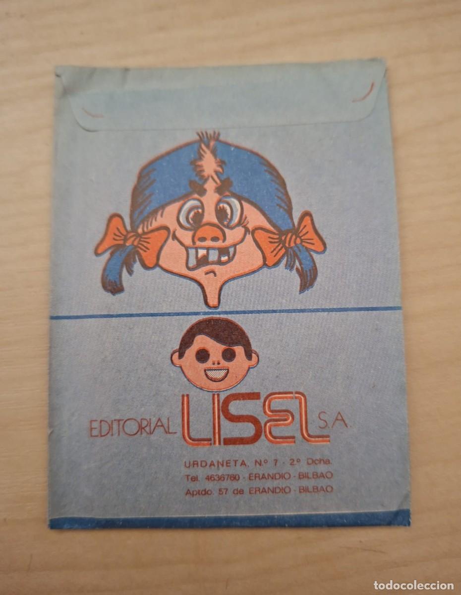 Coleccionismo cromos antiguos: LISEL - BROMAS Y RISAS - 1982 - SOBRE CROMOS SIN ABRIR - Foto 2