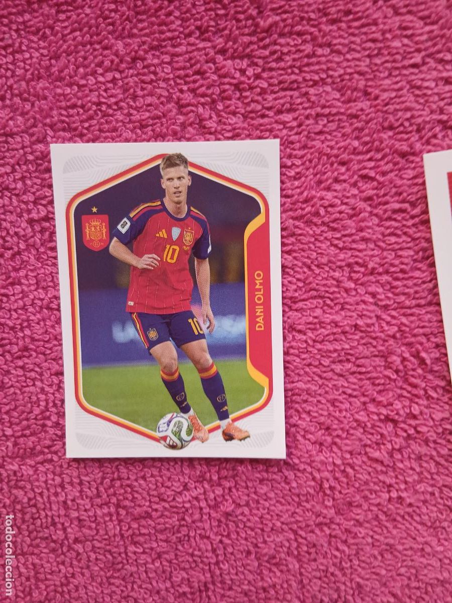 Coleccionismo cromos antiguos: espa&ntilde;a 2026 48 dani olmo selecci&oacute;n espa&ntilde;ola panini carrefour family mundial de futbol