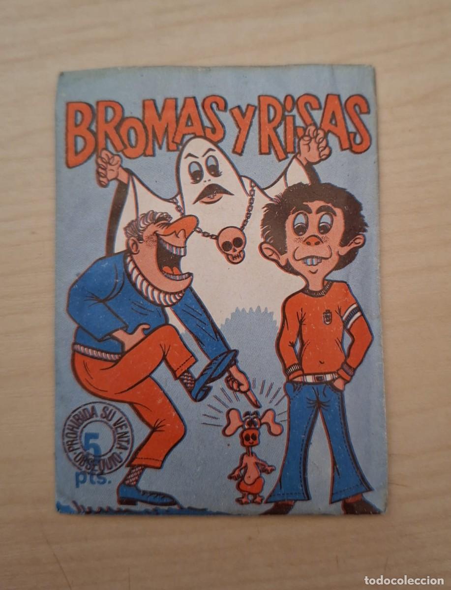 Coleccionismo cromos antiguos: LISEL - BROMAS Y RISAS - 1982 - SOBRE CROMOS SIN ABRIR - OBSEQUIO - Foto 1