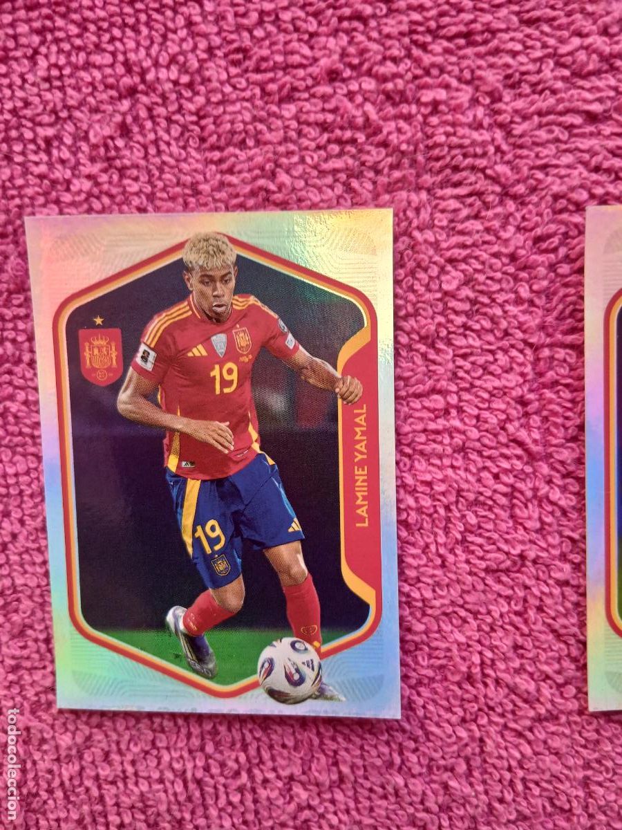 Coleccionismo cromos antiguos: espa&ntilde;a 2026 50 lamine yamal selecci&oacute;n espa&ntilde;ola panini carrefour family mundial de futbol