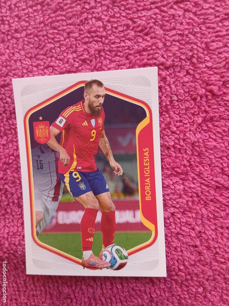 Colecionismo Cromos antigos: espa&ntilde;a 2026 56 borja iglesias selecci&oacute;n espa&ntilde;ola panini carrefour family mundial de futbol