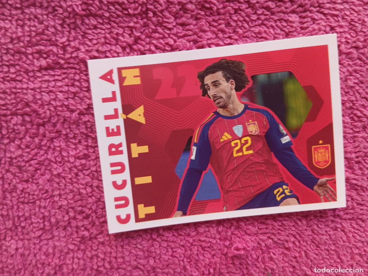 Coleccionismo cromos antiguos: espa&ntilde;a 2026 67 cucurella selecci&oacute;n espa&ntilde;ola panini carrefour family mundial de futbol