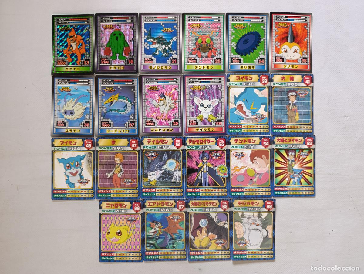 Coleccionismo cromos antiguos: LOTE DIGIMON STICKER - 22 STICKERS - SEAL - JAPONESES - DIGITAL MONSTER (F7C)