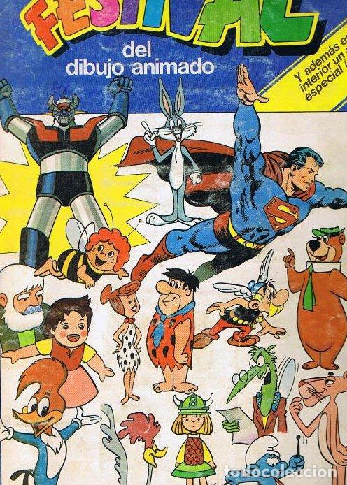 Colecionismo Cromos antigos: LOTE DE CROMOS. CROMOS SUELTOS; 0,30 Y 0,50 &euro;. FESTIVAL DEL DIBUJO ANIMADO. PACOSA DOS, 1981.