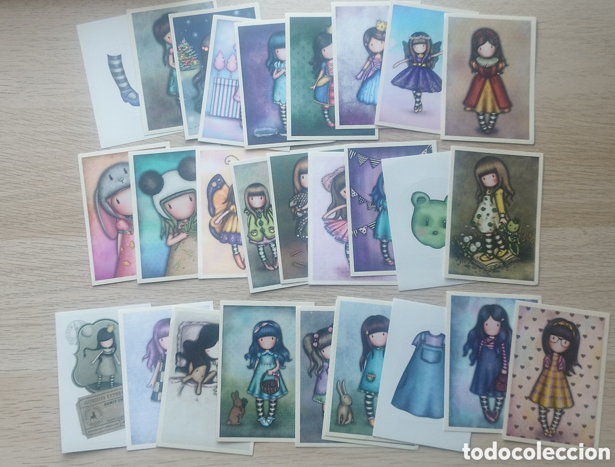 Collezionismo Figurine antiche: Lote 27 Cromos Santoro London gorjuss