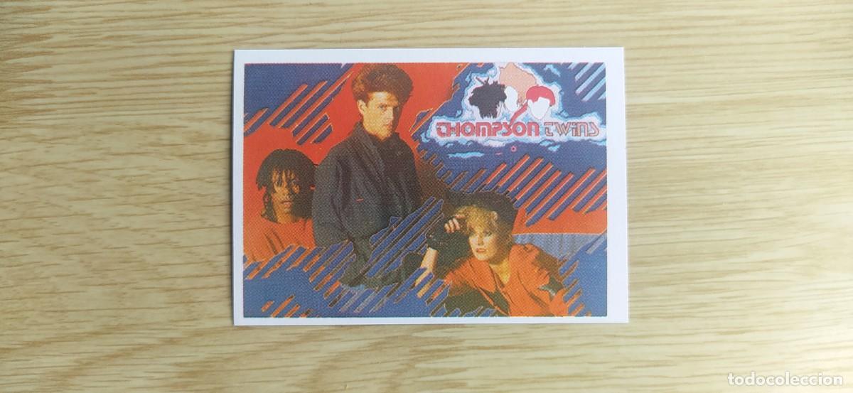 Coleccionismo cromos antiguos: THOMPSON TWINS CROMO SUPER &Eacute;XITO N&deg;125 EDITORIAL MAGA