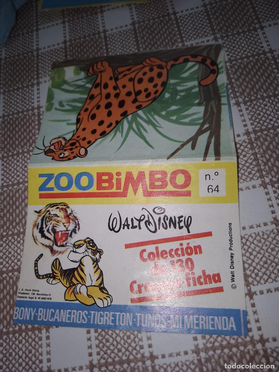 Coleccionismo cromos antiguos: Zoobimbo Walt Disney n 64