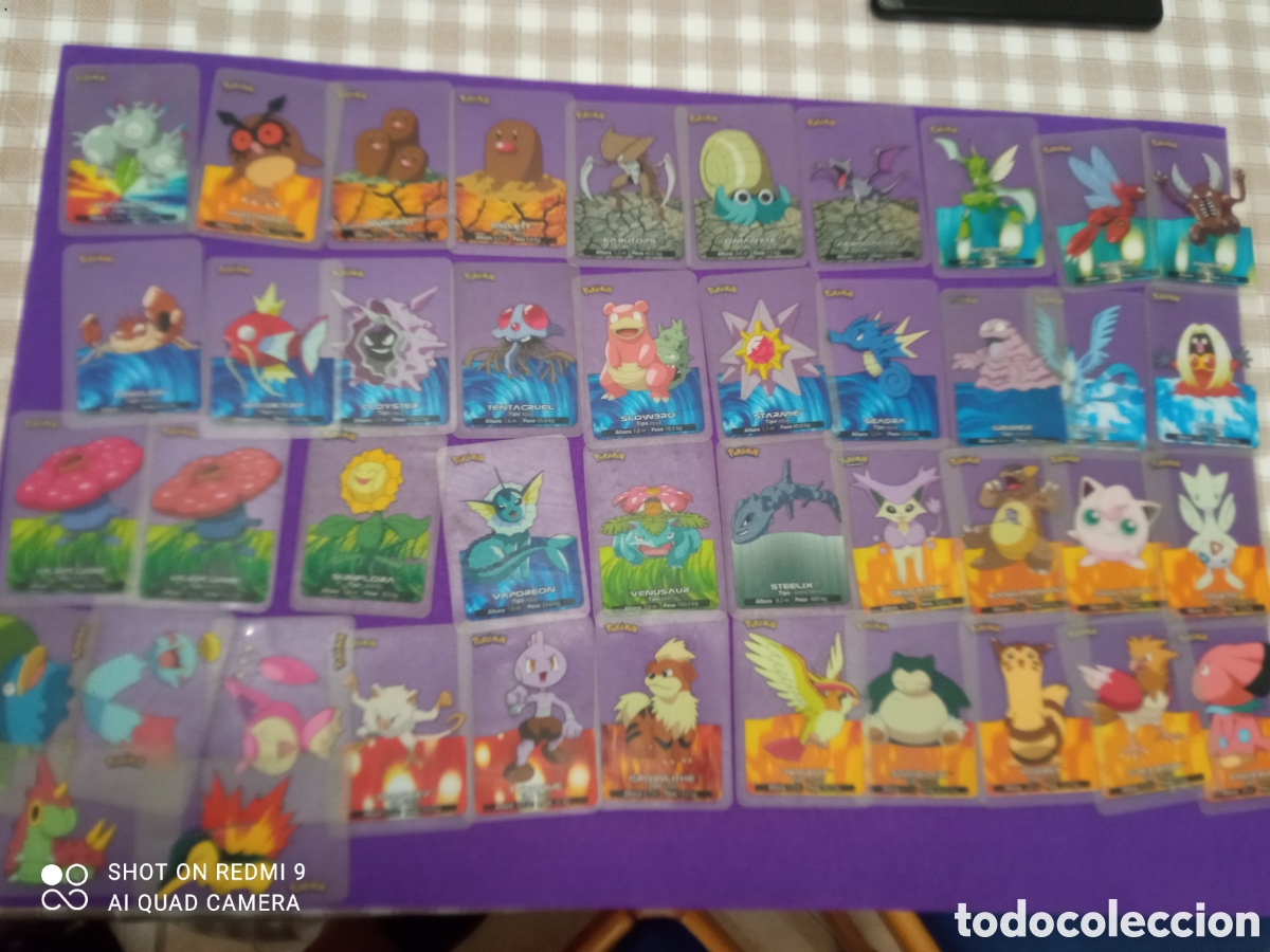 Coleccionismo cromos antiguos: cartas de Pok&eacute;mon 43 unidades a&ntilde;o 2005