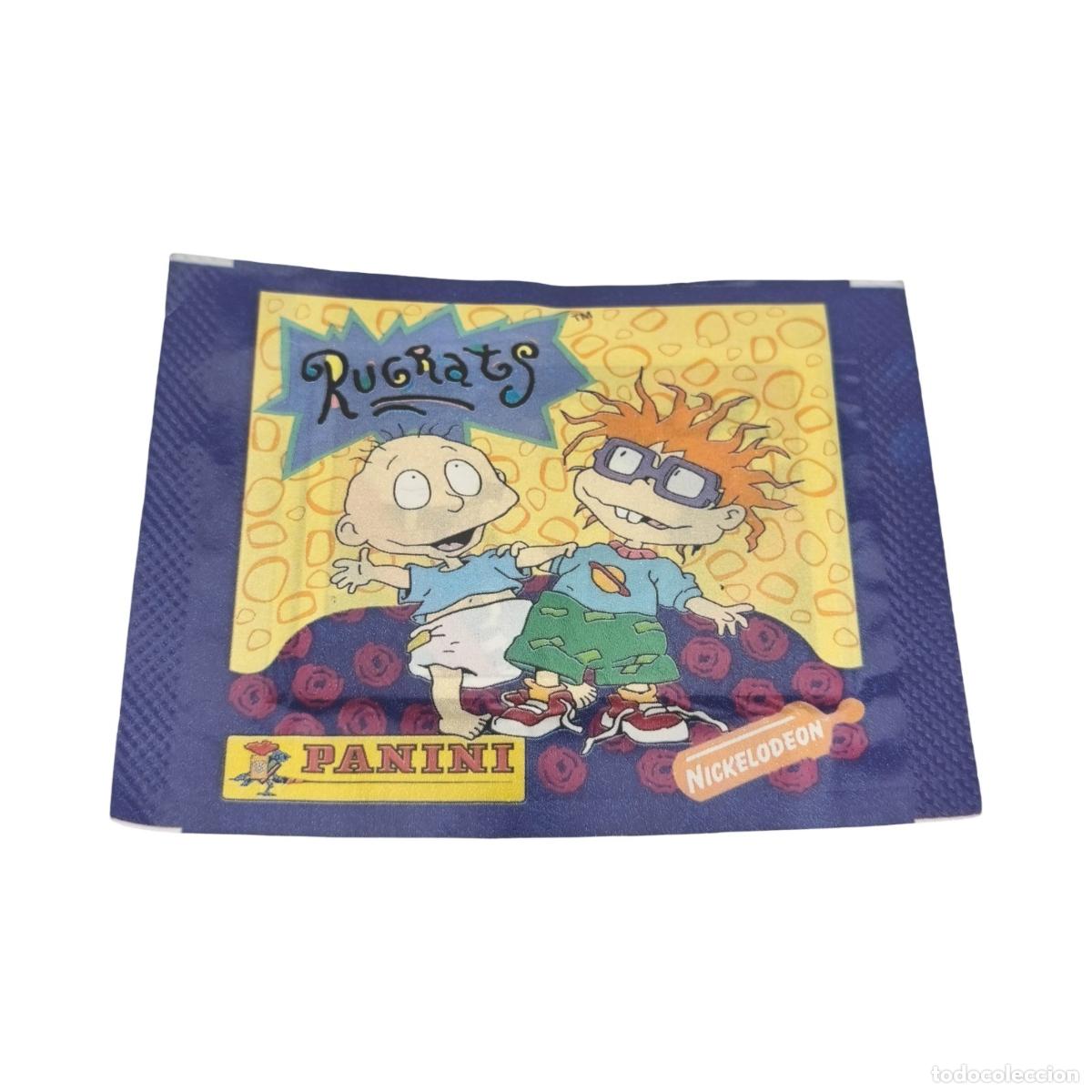 Coleccionismo cromos antiguos: Sobre de Cromos &rdquo;Rugrats&rdquo; (Aventuras en pa&ntilde;ales) &ndash; Panini (Sin Abrir / Unopened, A&ntilde;o 1994)