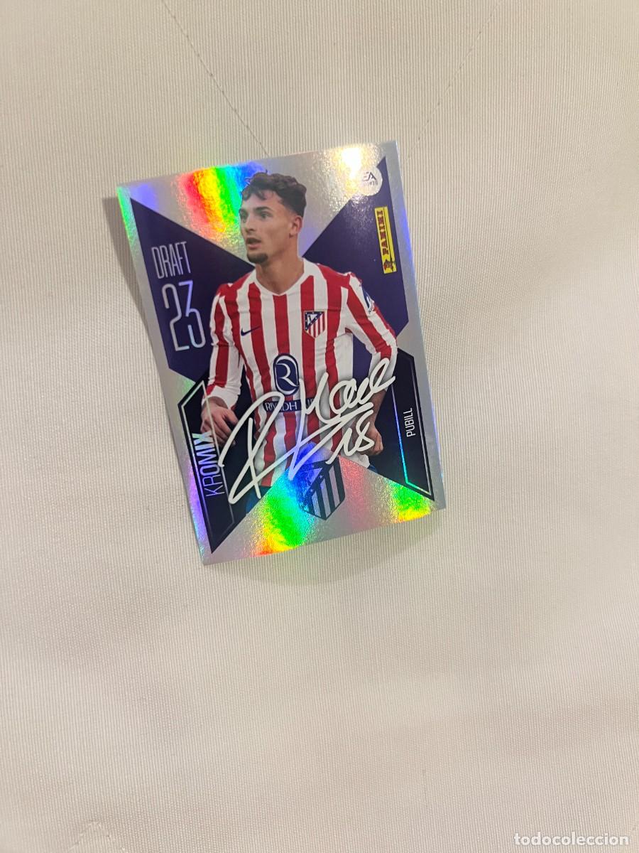 Collectable Antique Stickers: DRATF 23 KROMIX N&ordm; 19 PUBILL ATLETICO DE MADRID EDICIONES ESTE 26 27 2026 2027
