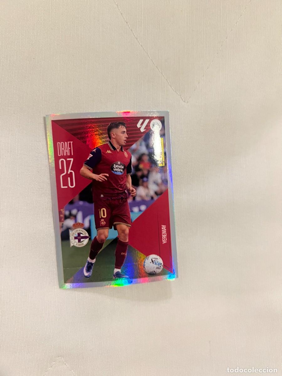 Coleccionismo cromos antiguos: 23 YEREMAY R.C.D.CORU&Ntilde;A DRAFT 23 EDICIONES ESTE 26 27 2026 2027