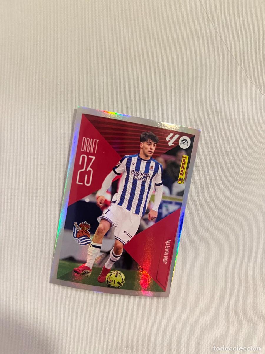 Coleccionismo cromos antiguos: 13 JON MART&Iacute;N, REAL SOCIEDAD DRAFT 23 EDICIONES ESTE 26 27 2026 2027