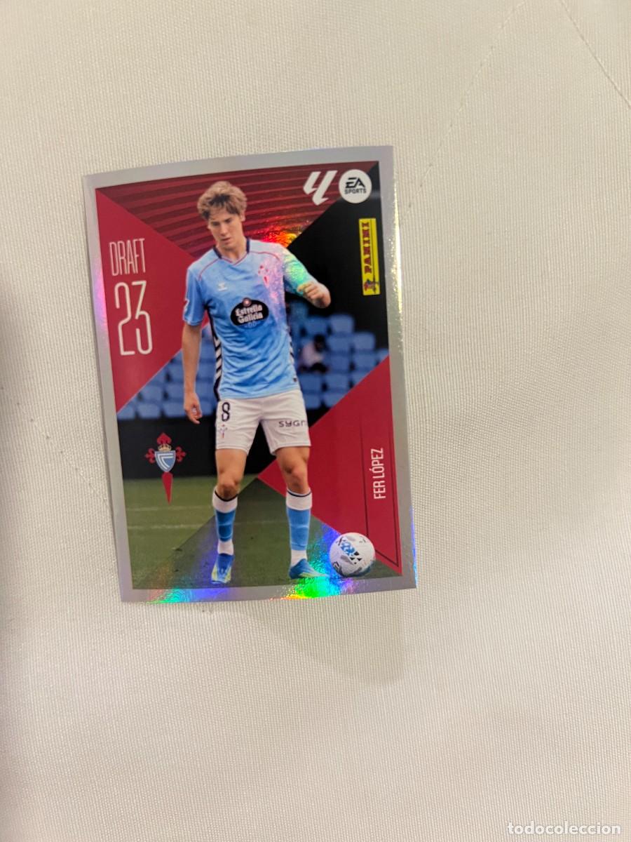 Coleccionismo cromos antiguos: 7 FER LOPEZ CELTA DRAFT 23 EDICIONES ESTE 26 27 2026 2027