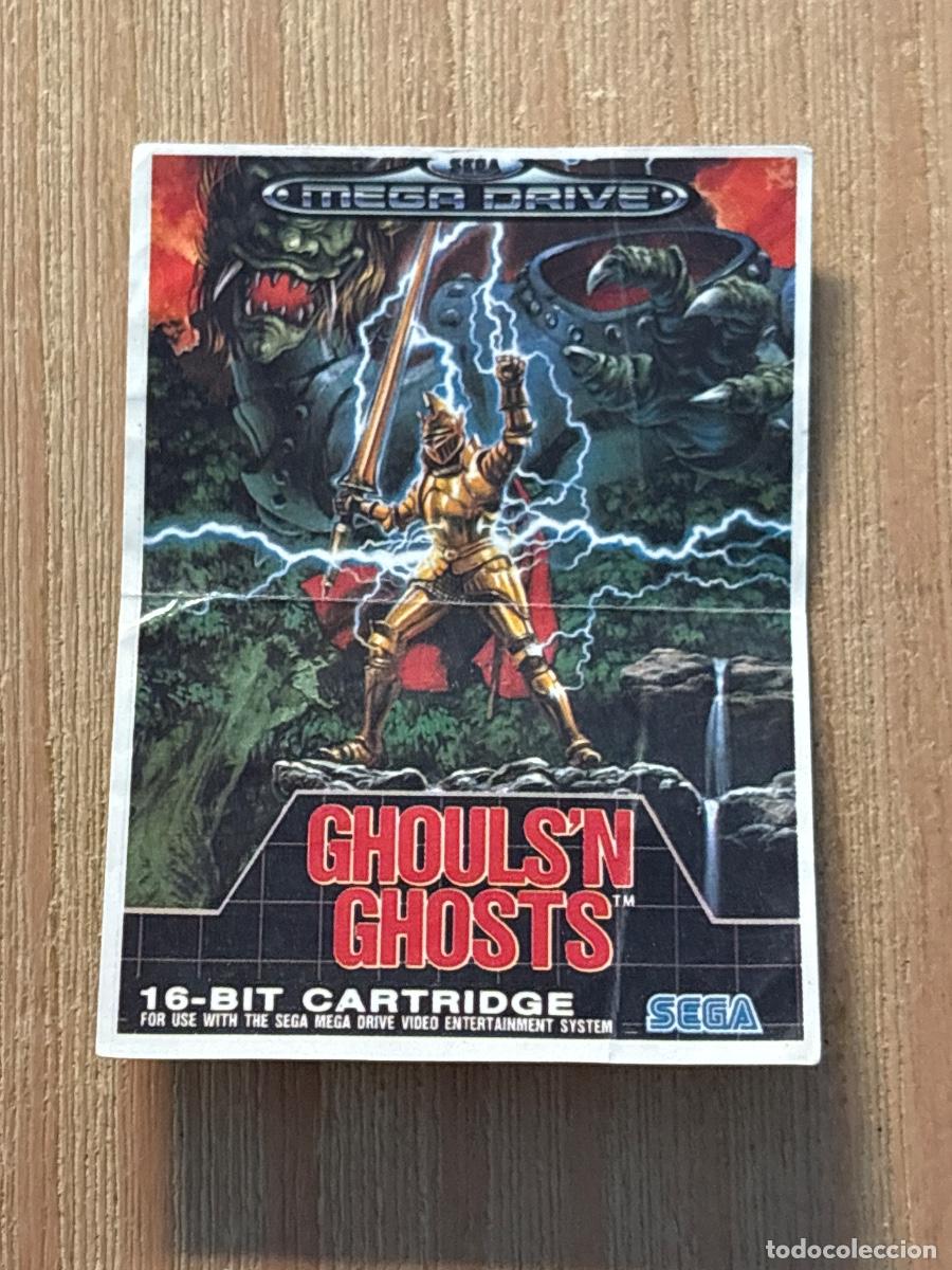 Coleccionismo cromos antiguos: 37. CROMO BOLLYCAO MEGADRIVE GHOULS&rsquo;N GHOSTS DE SIN PEGAR