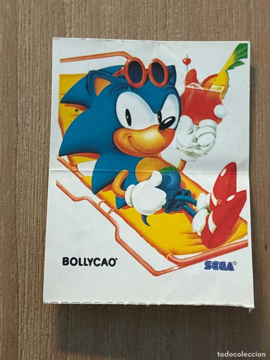 Coleccionismo cromos antiguos: 37. CROMO BOLLYCAO SONIC SEGA SIN PEGAR