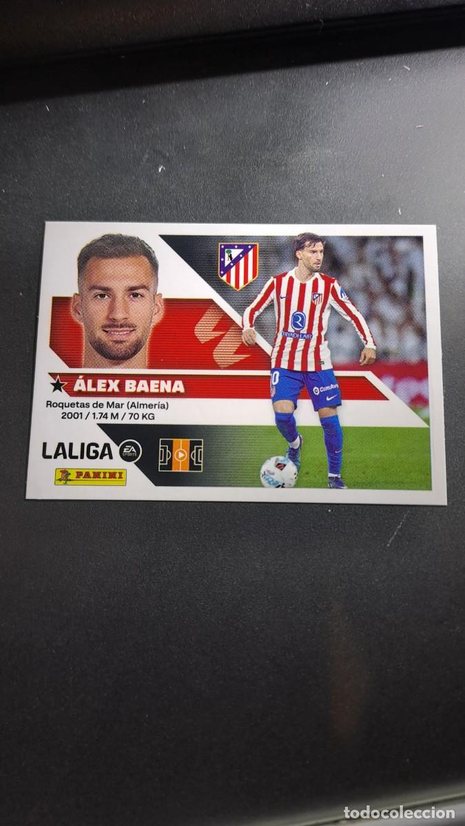 Coleccionismo cromos antiguos: CROMO ALEX BAENA 15 ATLETICO DE MADRID LIGA 2026 2027 26 27 ESTE PANINI NUNCA PEGADO