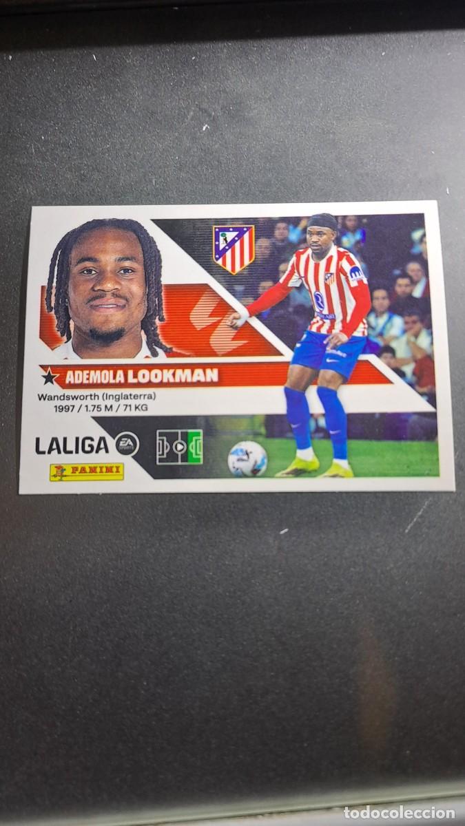 Coleccionismo cromos antiguos: CROMO LOOKMAN 18 ATLETICO DE MADRID LIGA 2026 2027 26 27 ESTE PANINI NUNCA PEGADO