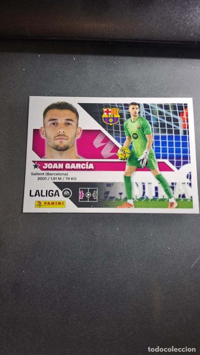 Coleccionismo cromos antiguos: CROMO JOAN GARCIA 3 BARCELONA LIGA 2026 2027 26 27 ESTE PANINI NUNCA PEGADO