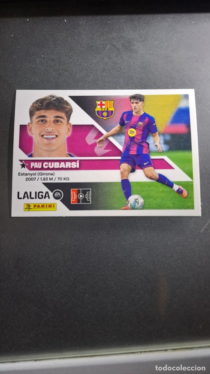 Coleccionismo cromos antiguos: CROMO CUBARSI 7 BARCELONA LIGA 2026 2027 26 27 ESTE PANINI NUNCA PEGADO