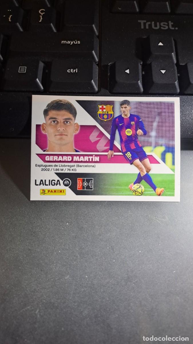 Coleccionismo cromos antiguos: CROMO GERARD MARTIN 8 BARCELONA LIGA 2026 2027 26 27 ESTE PANINI NUNCA PEGADO