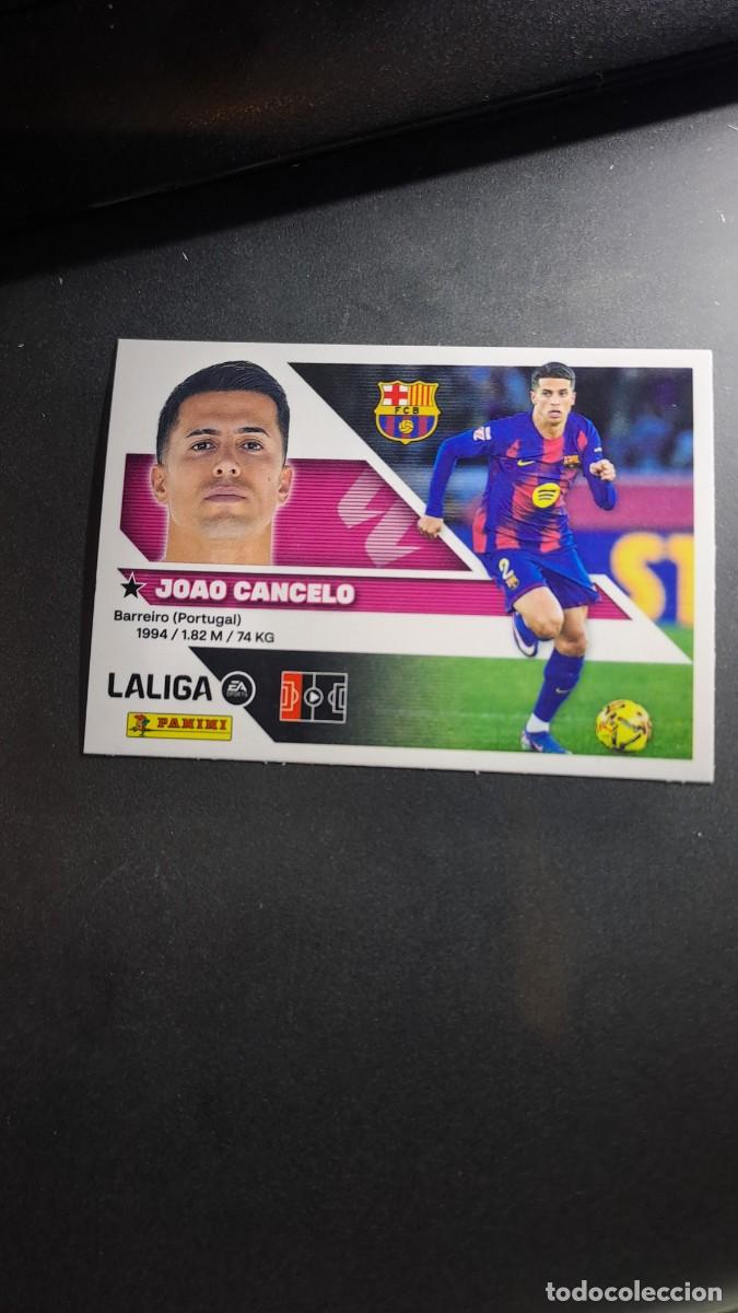 Coleccionismo cromos antiguos: CROMO JOAO CANCELO 9 BARCELONA LIGA 2026 2027 26 27 ESTE PANINI NUNCA PEGADO