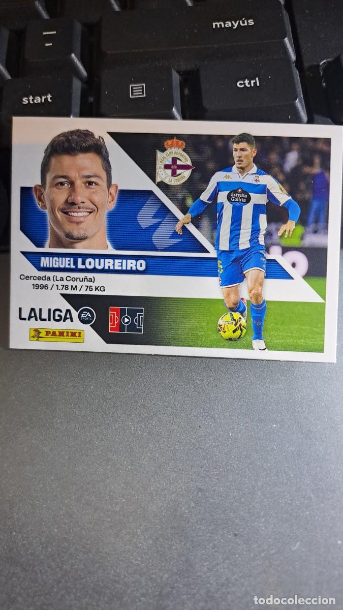 Coleccionismo cromos antiguos: CROMO LOUREIRO 6 DEPORTIVO DE LA CORU&Ntilde;A LIGA 2026 2027 26 27 ESTE PANINI NUNCA PEGADO