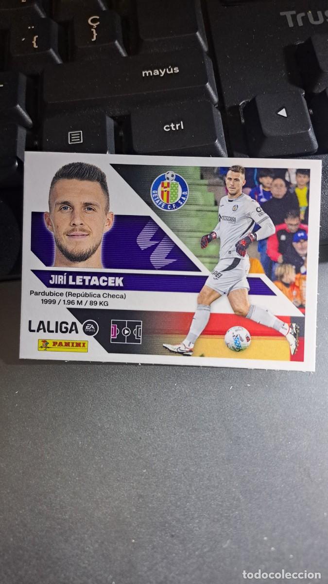 Coleccionismo cromos antiguos: CROMO LETACEK 4 GETAFE LIGA 2026 2027 26 27 ESTE PANINI NUNCA PEGADO