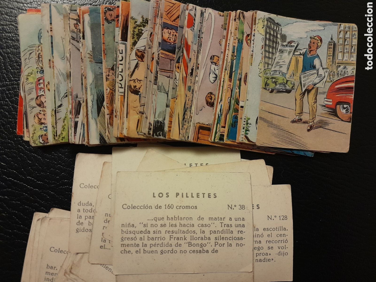 Sammeln alte Sammelbilder: Rarisima colecci&oacute;n Los Pilletes (136 total)